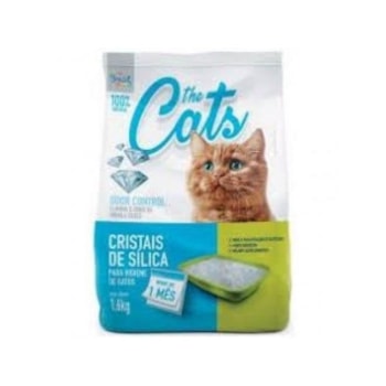 Areia Higiênica The Cats Cristais Silica Gatos 1,6kg - Imagem principal