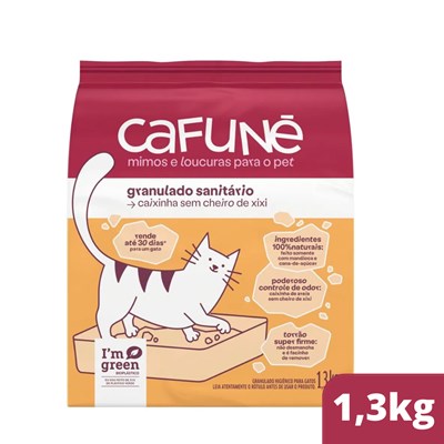 Areia para gatos Cafuné 1,3kg