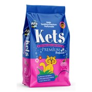 Areia Sanitária Kets Premium Perfumada para Gatos 20 kg