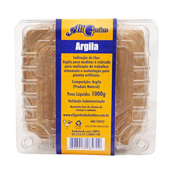 Argila de Modelar All Garden 1kg - Imagem principal