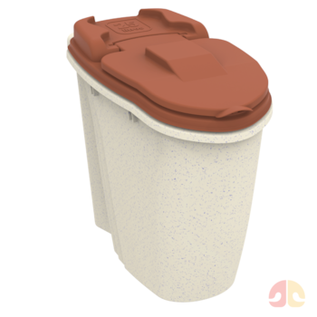 Armazenador de Ração Dispenser Home Plast Pet 25L Vermelha - Imagem principal