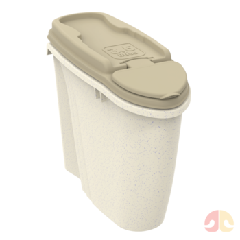 Armazenador de Ração Dispenser Home Plast Pet 3,5L Fendi - Imagem principal