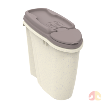 Armazenador de Ração Dispenser Home Plast Pet 3,5L Nocciola - Imagem principal