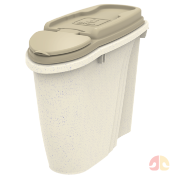 Armazenador de Ração Dispenser Home Plast Pet 8L Fendi - Imagem principal