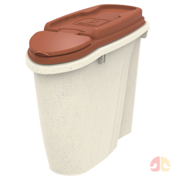 Armazenador de Ração Dispenser Home Plast Pet 8L Vermelha - Imagem principal