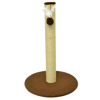 Arranhador Obelisco São Pet Marrom 49x104cm - Imagem principal