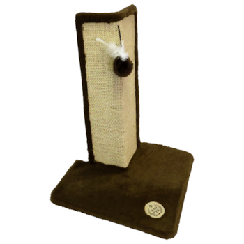 Arranhador Protector São Pet Marrom para Cantos de Móveis 41x41x56cm - Imagem principal