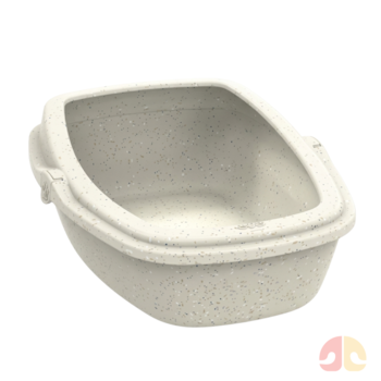 Bandeja Sanitária WC King Plast Pet Mármore para Gatos G - Imagem principal
