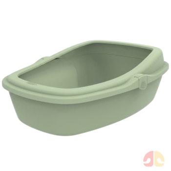 Bandeja Sanitária WC King Plast Pet Verde para Gatos M - Imagem principal