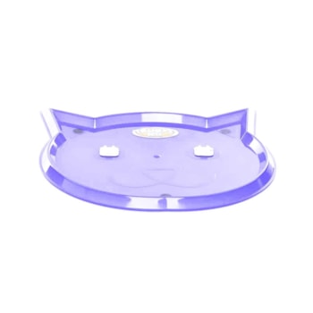 Bandeja Suporte para Comedouros Avulsa Truqys Pets para Gatos Roxo - Imagem principal