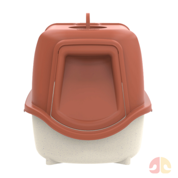 Banheiro para Gatos WC Cat New Cor Vermelha - Imagem principal