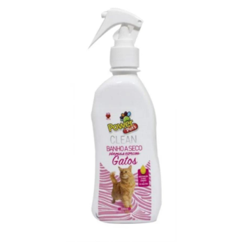 Banho a seco para Gatos Power Pets 300ml - Imagem principal