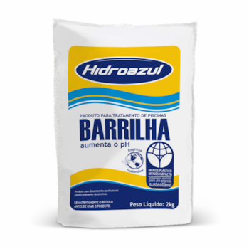Barrilha Hidroazul para aumentar o pH de Piscinas com 2kg - Imagem principal