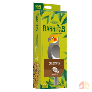 Barrita Zootekna sabor Coco para Calopsitas 70g - Imagem principal