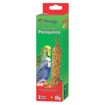 Bastão de Sementes Pássaro Forte para Periquitos 80g - Imagem principal