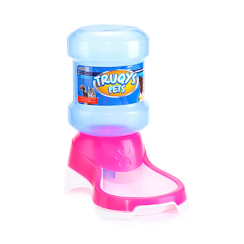 Bebedouro Automático Truqys Pets Galão para Cães e Gatos Rosa 2L - Imagem principal
