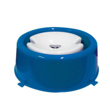 Bebedouro Furacão Pet Classic para Cachorros de Pelo Longo Azul 1L - Imagem principal