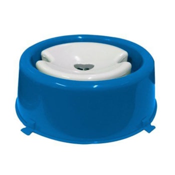 Bebedouro Furacão Pet para Cães de Pêlos Longos Azul 1L - Imagem principal