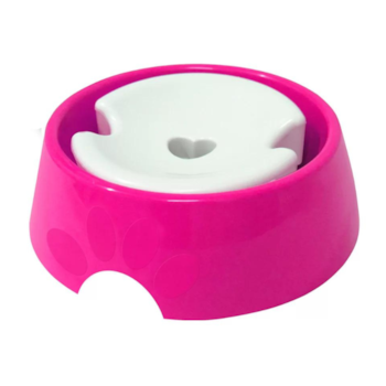 Bebedouro Furacão Pet Pop para Cachorros de Pelo Longo Nº3 Rosa 1L - Imagem principal