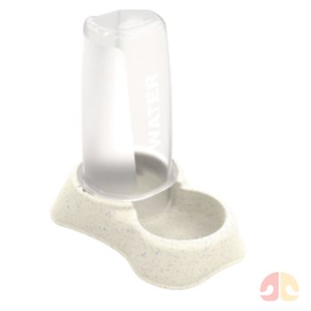 Bebedouro ou Comedouro Plast Pet Flex Gourmet 1500ml Mármore - Imagem principal