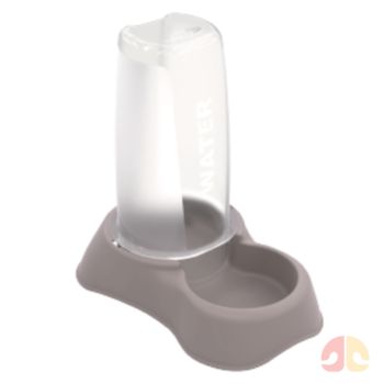 Bebedouro ou Comedouro Plast Pet Flex Gourmet 1500ml Nocciola - Imagem principal