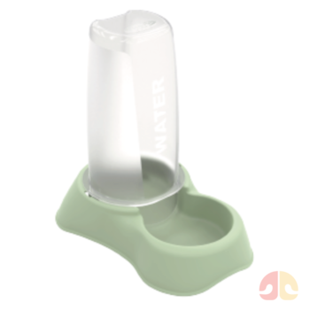 Bebedouro ou Comedouro Plast Pet Flex Gourmet 1500ml Verde - Imagem principal