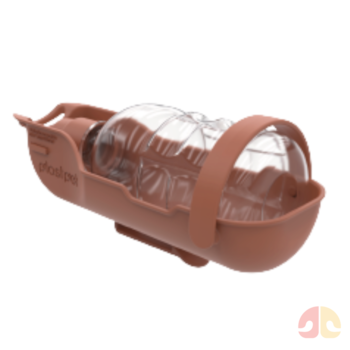 Bebedouro Portátil Drinks Plast Pet 300ml Terra Vermelha - Imagem principal