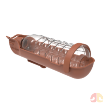 Bebedouro Portátil Drinks Plast Pet 500ml Terra Vermelha - Imagem principal