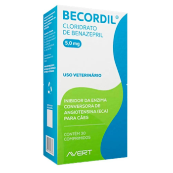 Becordil 5mg Avert 30 Comprimidos para Cães - Imagem principal