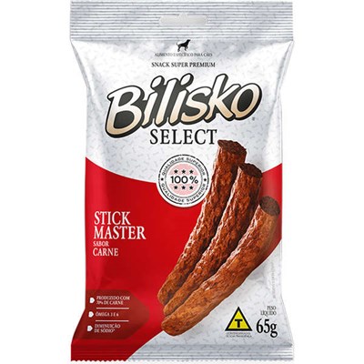 Bifinho Bilisko Palito Carne Stick Master para Cães 65g