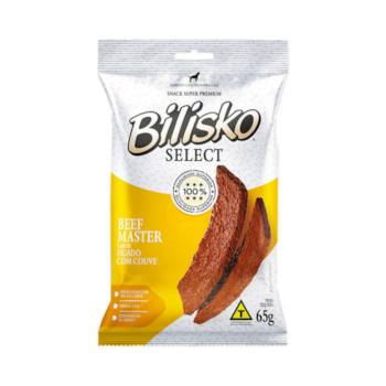 Bifinho Bilisko Select Beef Master Para Cães Sabor Fígado Com Couve 65g - Imagem principal