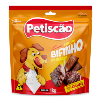 Bifinho Petiscão Tablete De Carne 1kg para Cães - Imagem principal
