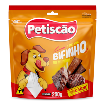 Bifinho Petiscão Tablete De Carne 250gr para Cães - Imagem principal