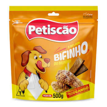 Bifinho Petiscão Tablete De Frango 500gr para Cães - Imagem principal