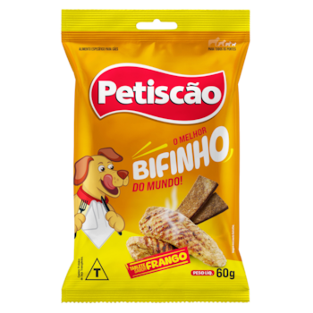 Bifinho Petiscão Tablete De Frango 60gr para Cães - Imagem principal