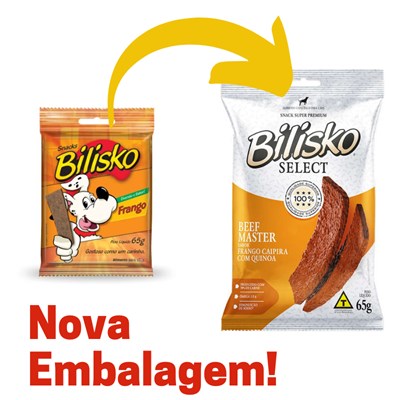 Bilisko Select Beef Master para Cachorros sabor Frango com Quinoa 65g