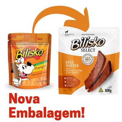 Bilisko Select Beef Master para Cachorros sabor Frango com Quinoa 800g