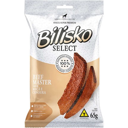 Bilisko Select Beef Master para Cachorros sabor Maçã e Cenoura 65g