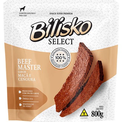 Bilisko Select Beef Master para Cachorros sabor Maçã e Cenoura 800g