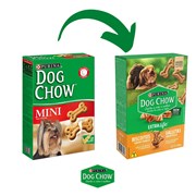 Biscoito Dog Chow cães adultos porte pequeno e mini frango 500g