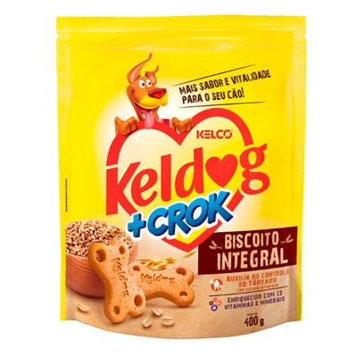 Biscoito Keldog + Crok Integral para Cães 400gr