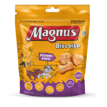 Biscoito Magnus Premium Original para Cães Adultos Pequeno Porte 400gr - Imagem principal