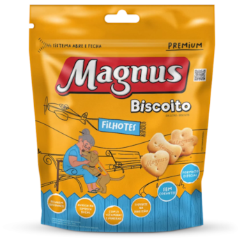 Biscoito Magnus Premium Original para Cães Filhotes 250gr - Imagem principal
