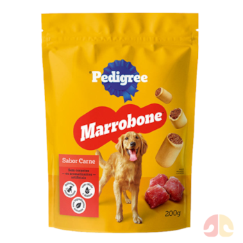 Biscoito Pedigree Marrobone Carne 200g Para Cães Adultos - Imagem principal