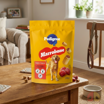 Biscoito Pedigree Marrobone Carne 200g Para Cães Adultos - Imagem principal
