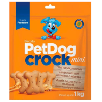 Biscoito Pet Dog Crock Mini 1,0kg - Imagem principal