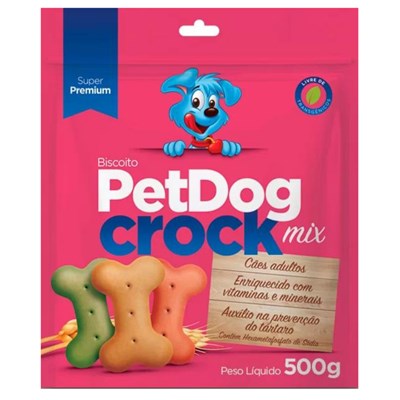Biscoito Pet Dog Crock Mix 500gr