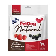 Biscoito Pet Dog Natural Frutas Vermelhas para Cachorros 150gr