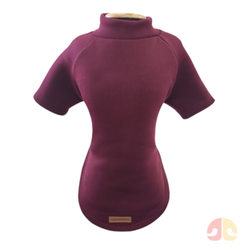 Blusa Moletom com Manga Vinho M Fabrica Pet para Cães - Imagem principal