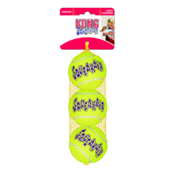 Bola Kong Squeakair Tennis Balls M para Cães Com 3 Unidades - Imagem principal